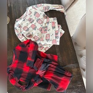 2 sets Toddler fleece Pajamas
